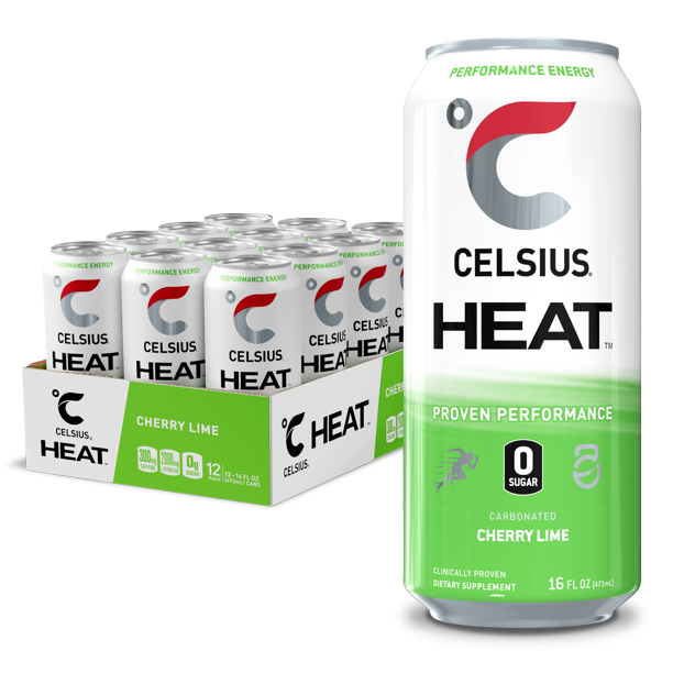 Celsius Heat- Performance Drink - 12x473ml