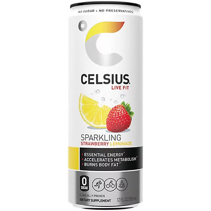 Celsius Energy Drink - Sparkling Essential Fitness Drink - 355ml