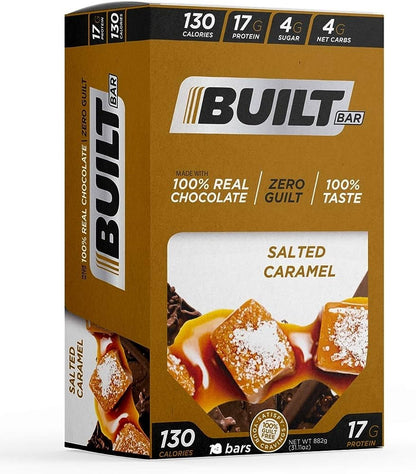 Built Protein Bar - 100% Real Chocolate - Zero Guilt (Box 12)