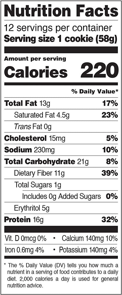 Quest Nutrition - Protein Cookie Soft&Chewy - Box 12