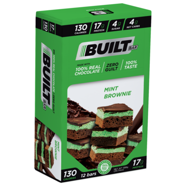 Built Protein Bar - 100% Real Chocolate - Zero Guilt (Box 12)