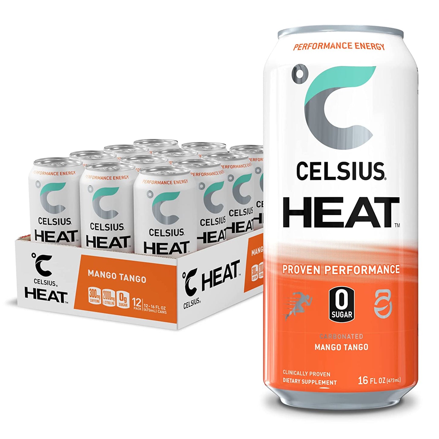 Celsius Heat- Performance Drink - 12x473ml