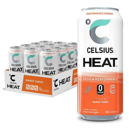 Celsius Heat- Performance Drink - 12x473ml