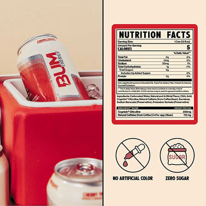 Raw Nutrition - CBum Energy Drink 255ml - Pak 12