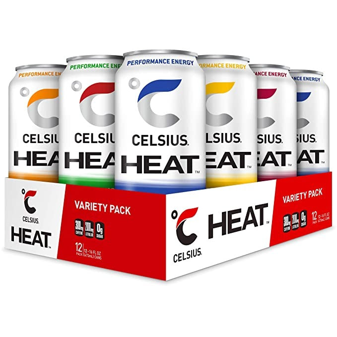 Celsius Heat- Performance Drink - 12x473ml