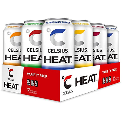 Celsius Heat- Performance Drink - 12x473ml