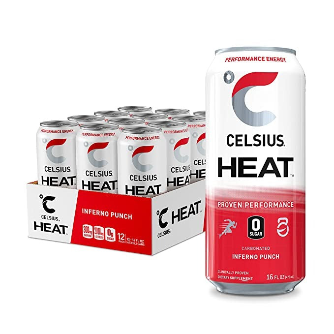 Celsius Heat- Performance Drink - 12x473ml