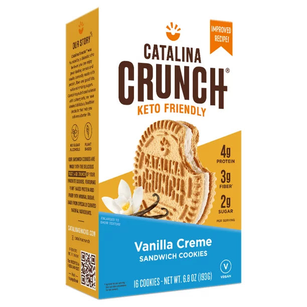 Catalina Crunch - Keto Friendly Sandwich Cookie - 193g