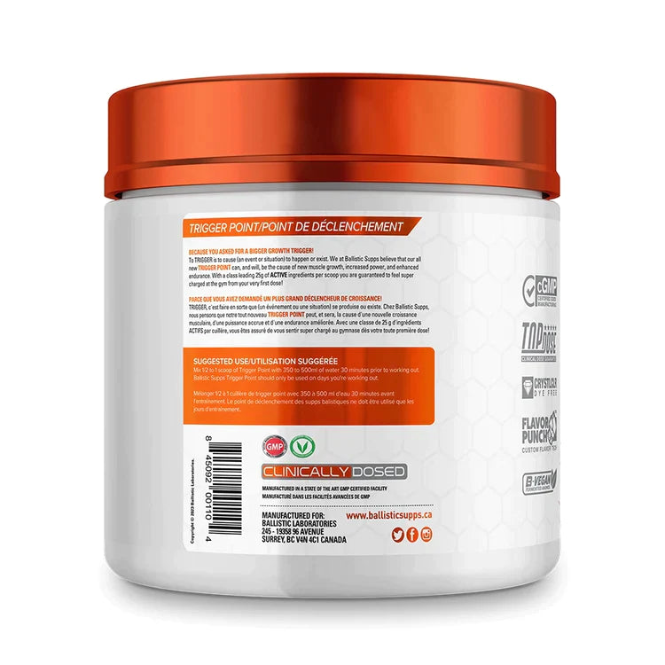 Ballistic - Trigger Point Super Dosed Pre Workout - 560g
