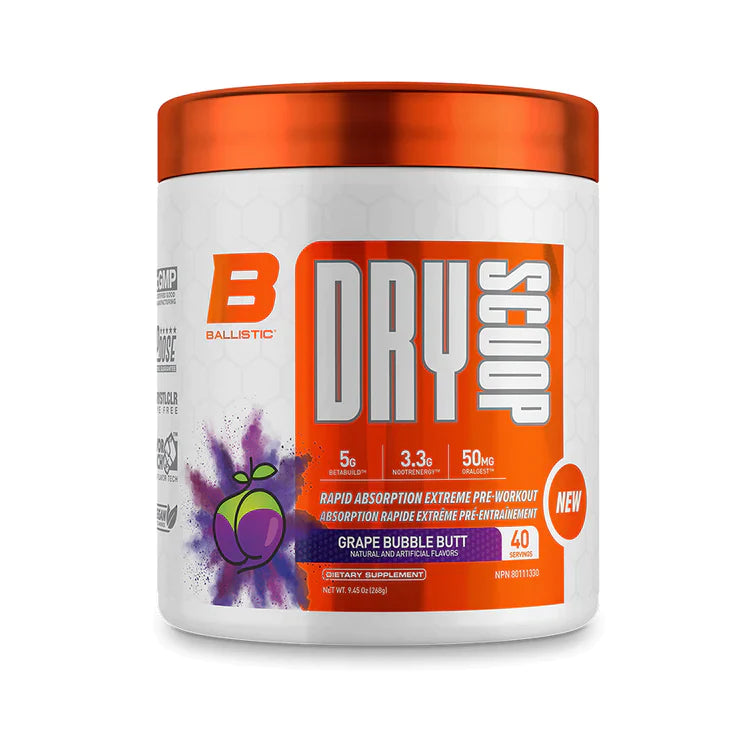 Ballistic - Dry Scoop Extreme Pre Workout - 268g