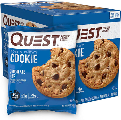 Quest Nutrition - Protein Cookie Soft&Chewy - Box 12