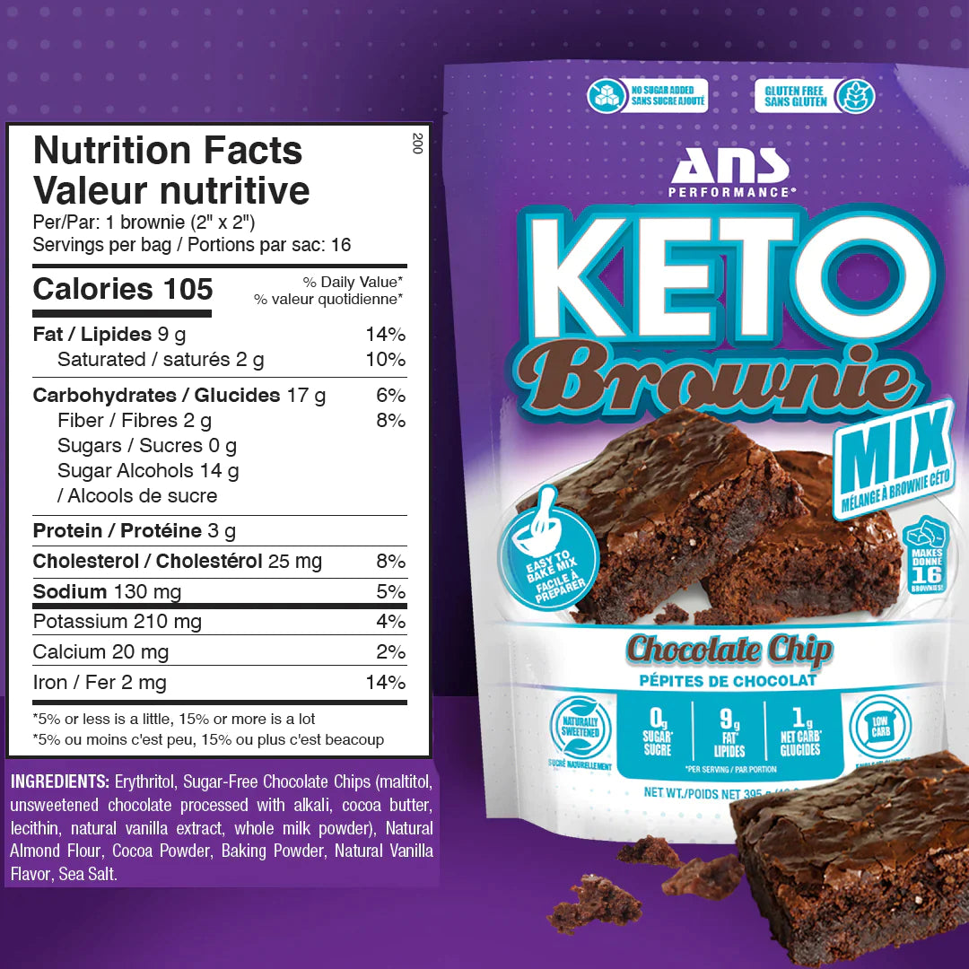 ANS Performance - Keto Brownie Mix - 395g