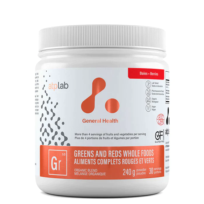 ATP Lab Greens and Red Whole Foods 240g