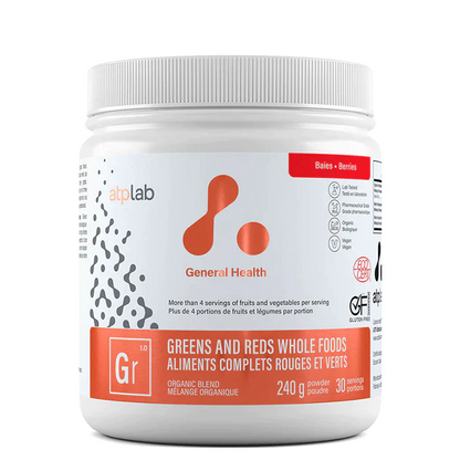 ATP Lab Greens and Red Whole Foods 240g