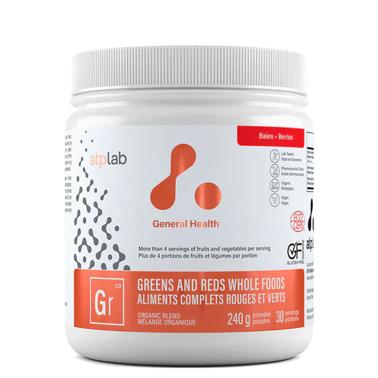 ATP Lab Greens and Red Whole Foods 240g