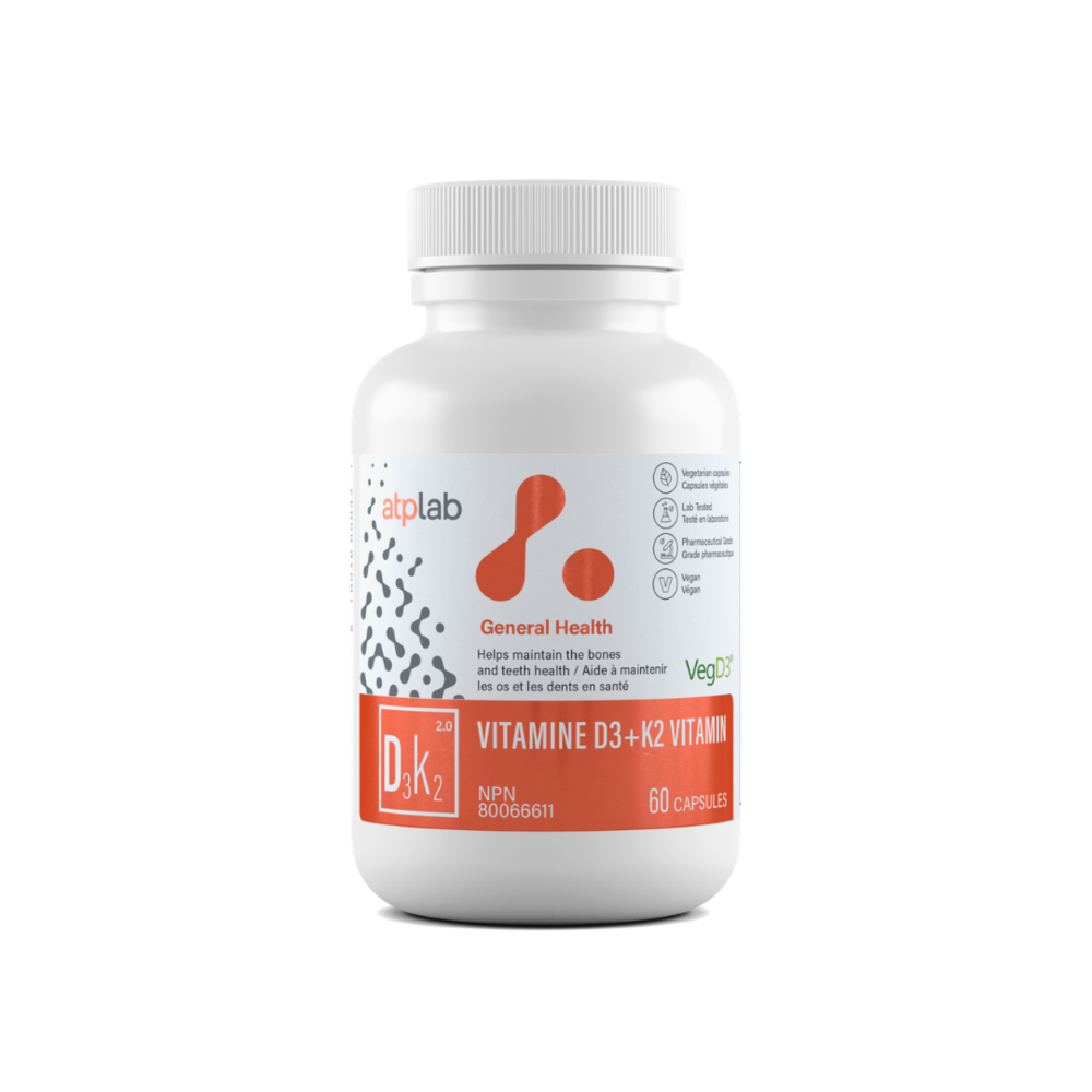 ATP Lab Vitamin D3K2 60 caps