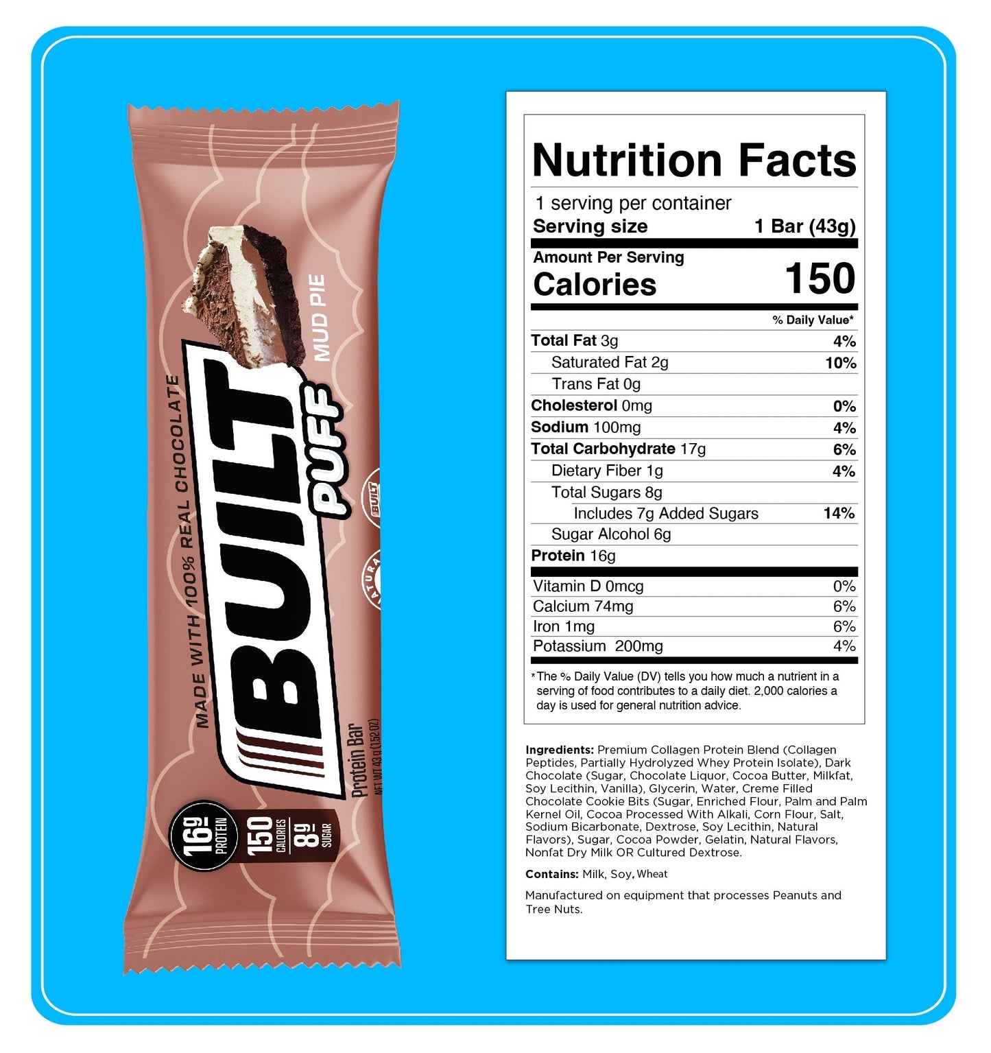 Built Bar Puffs - Limited Edition - 40g