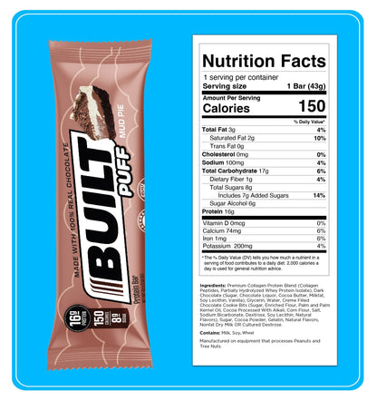 Built Bar Puffs - Limited Edition - 40g