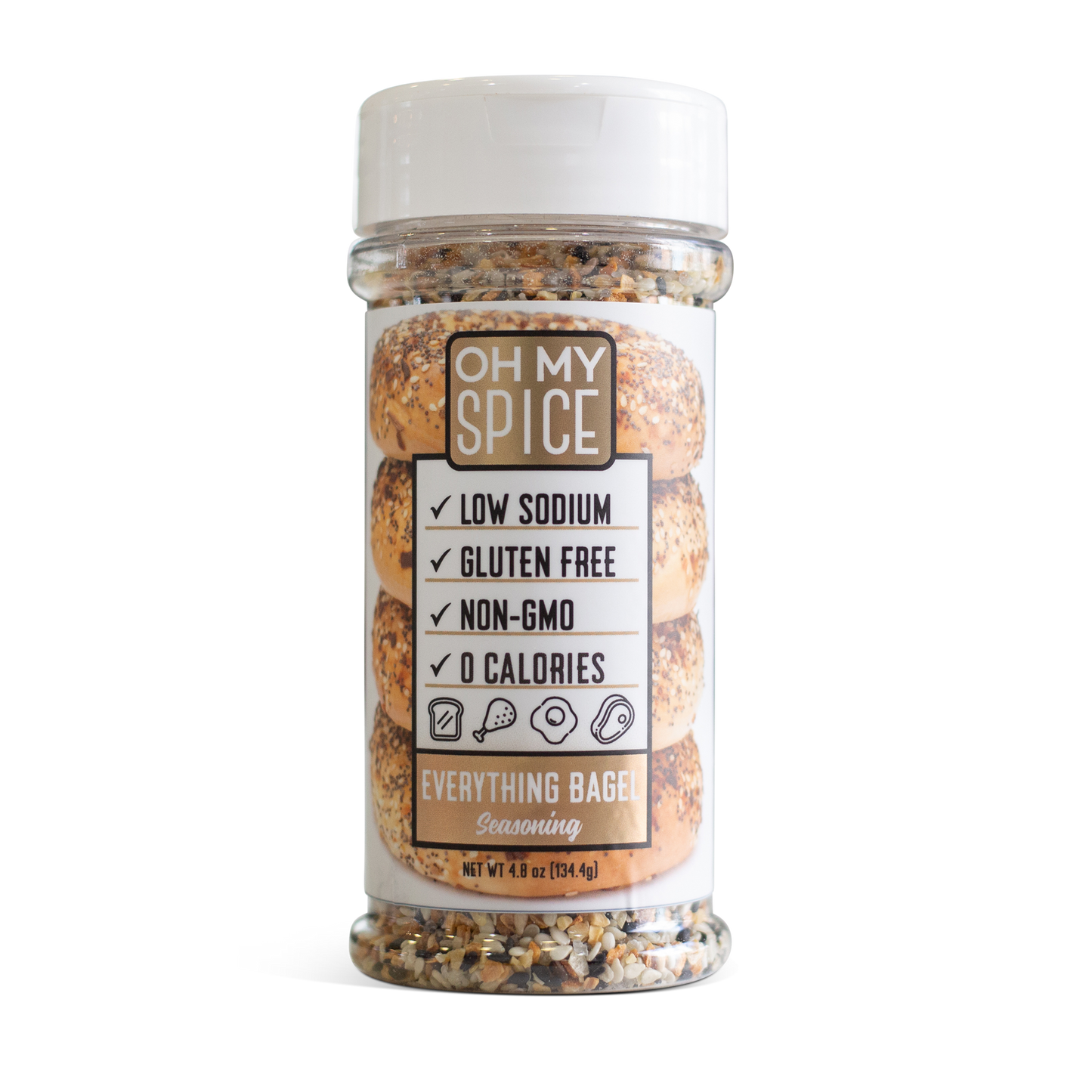 Oh My Spice -  High flavor & Low Sodium Seasoning - 141g