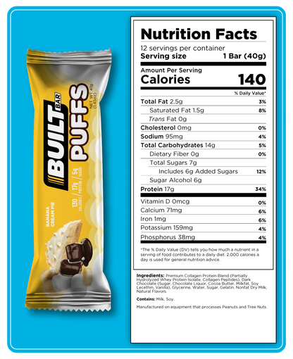 Built Bar Puffs - Limited Edition - 40g