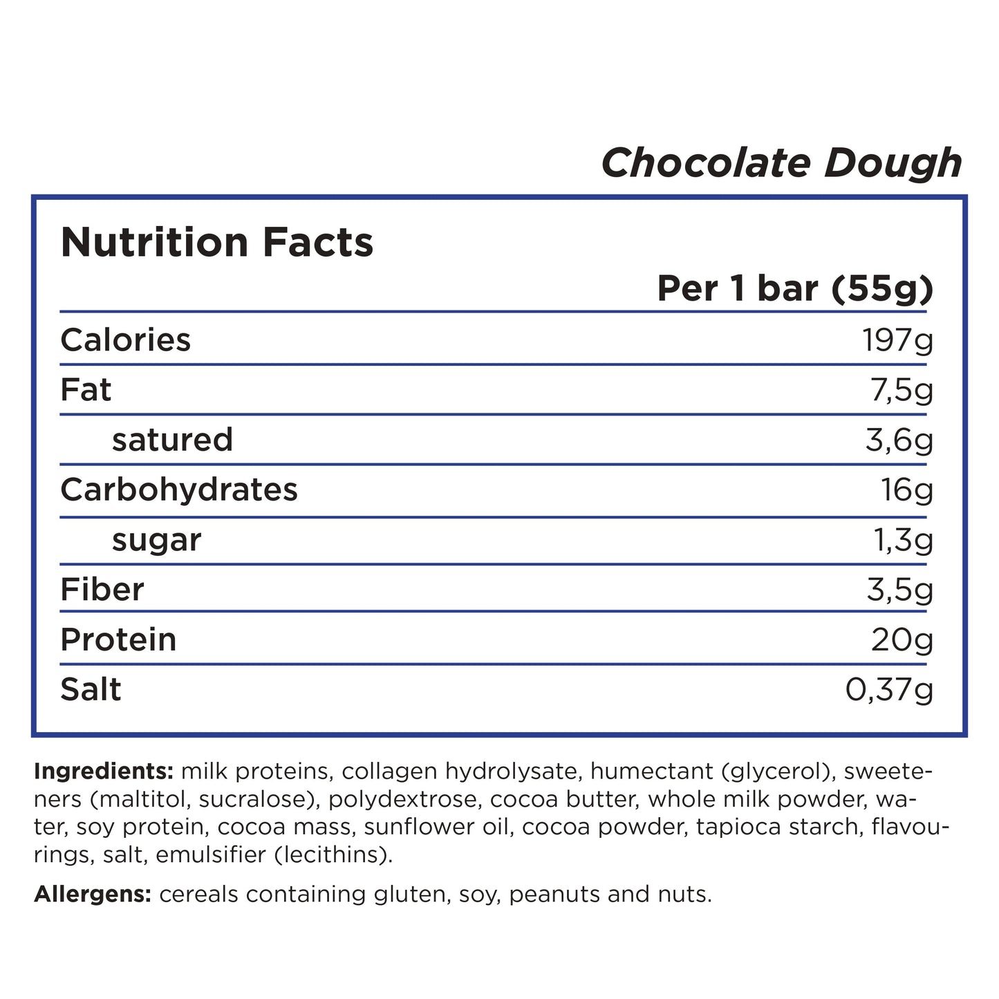 Barebells - High Protein No Sugar Added Bar - Box 12