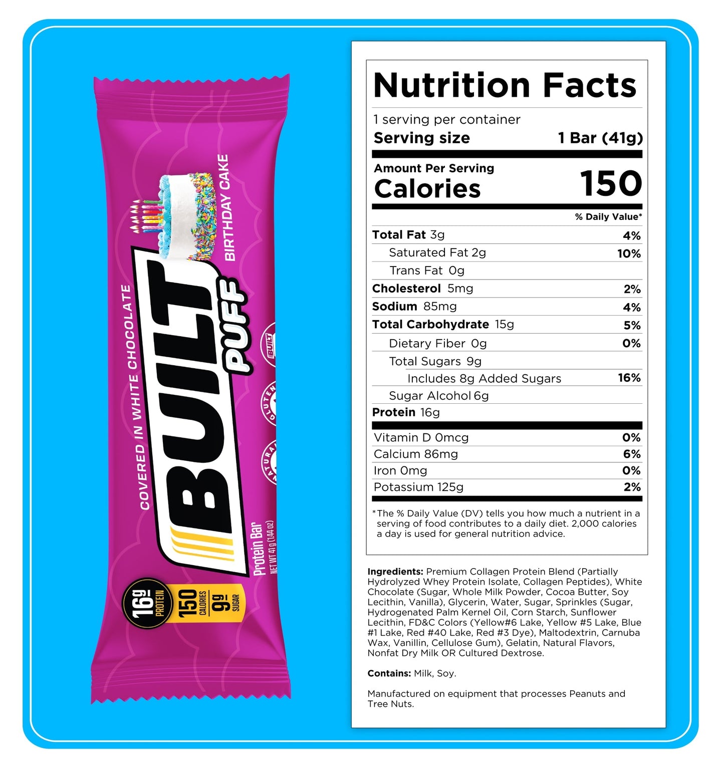 Built Bar Puffs - Limited Edition - 40g
