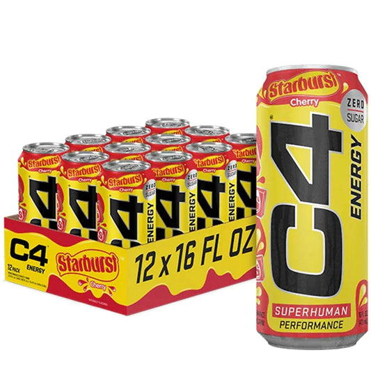 Cellucor - C4 Carbonated Energy Drink 12x473ml - Starburst Series
