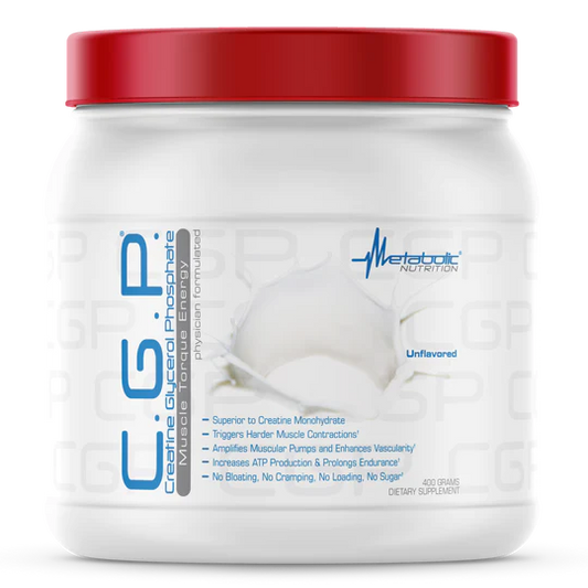 Metabolic Nutrition - C.G.P. Creatine Glycerol Phosphate - 400g