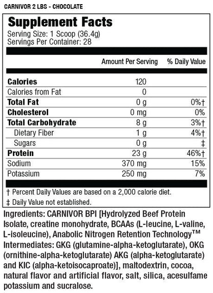 MuscleMeds - Carnivor 100% Beef Protein - 4 lbs
