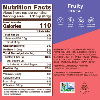 Catalina Crunch - Keto Friendly Cereal - 255g
