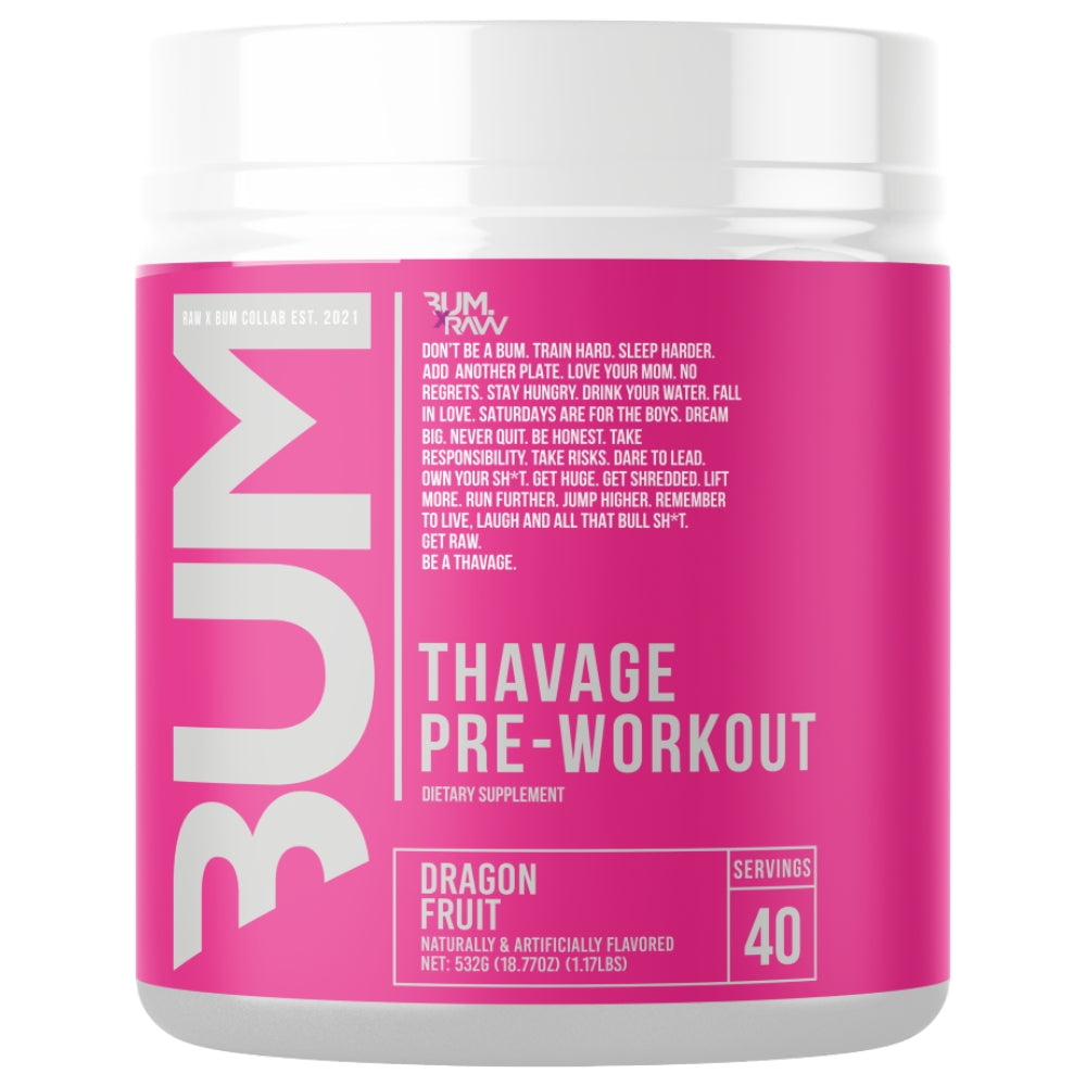 CBum Series - Thavage Pre Workout - 40 serving