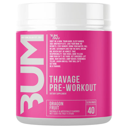 CBum Series - Thavage Pre Workout - 40 serving