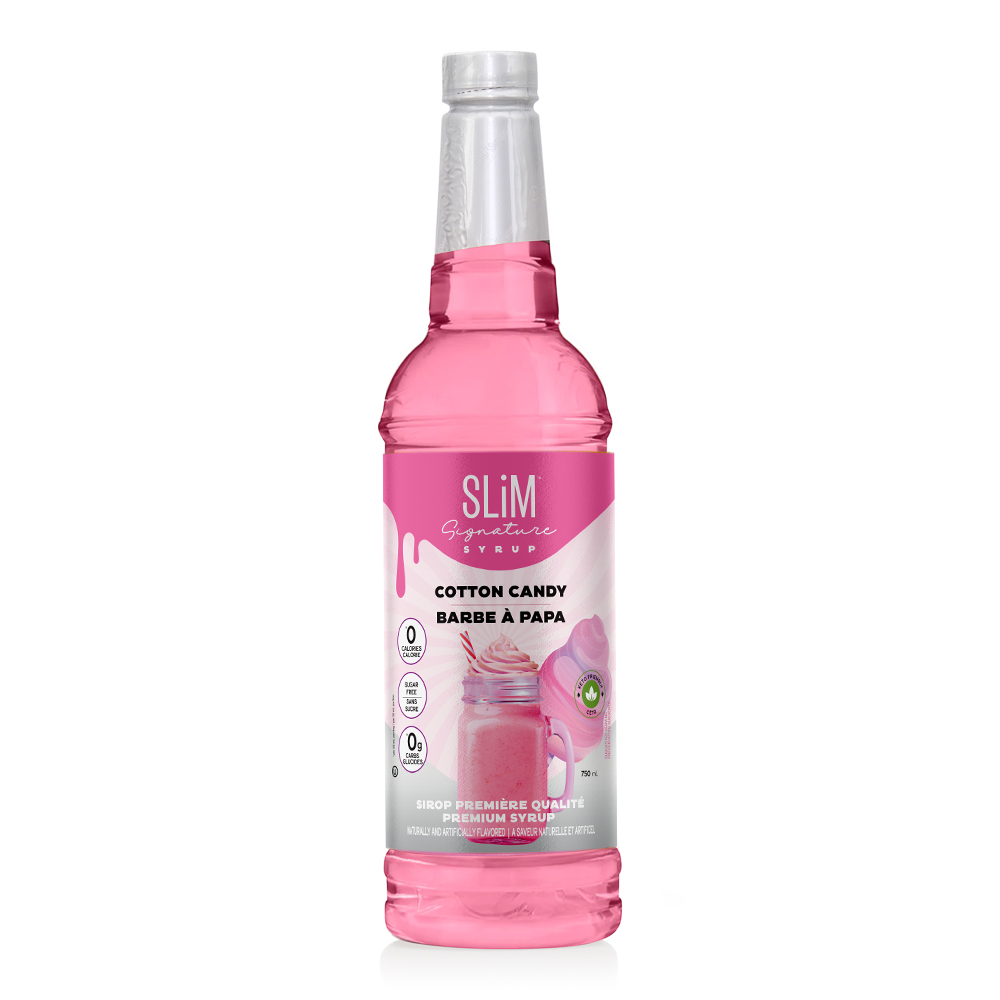 Slim Signature Syrups - 0 Calories Sugar Free Syrup - 750ml