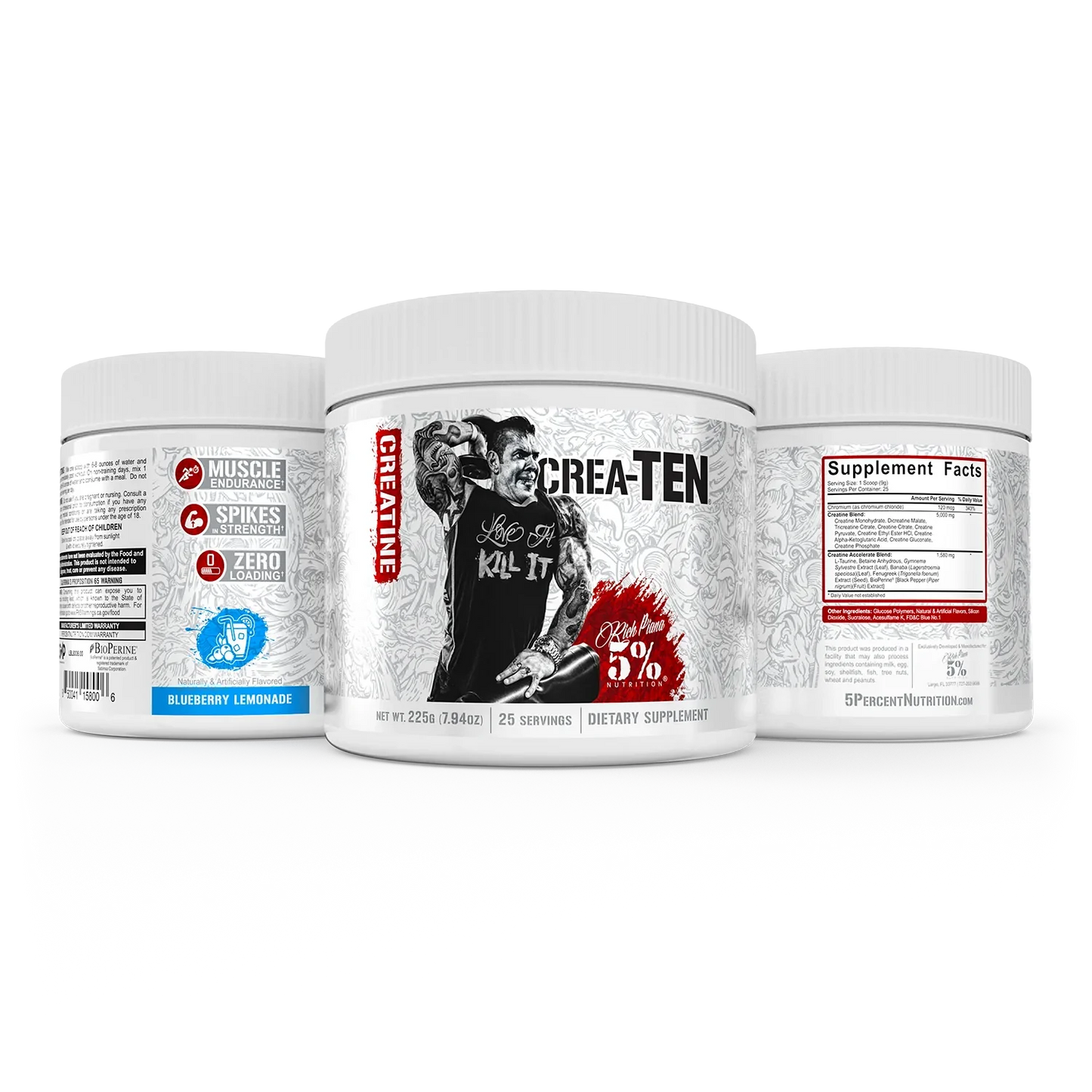 5% Nutrition Crea-Ten 30 serving