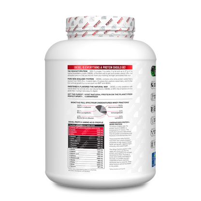 Perfect Sports - Diesel New Zealand Whey Isolate Protein - 5lbs