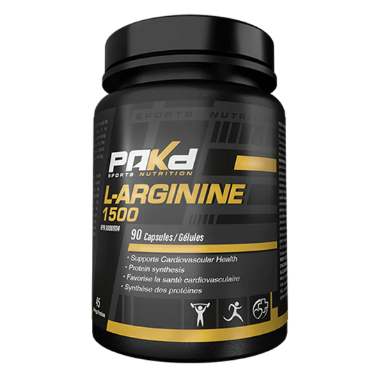Pakd Sports Nutrition - L-Arginine - 90 caps