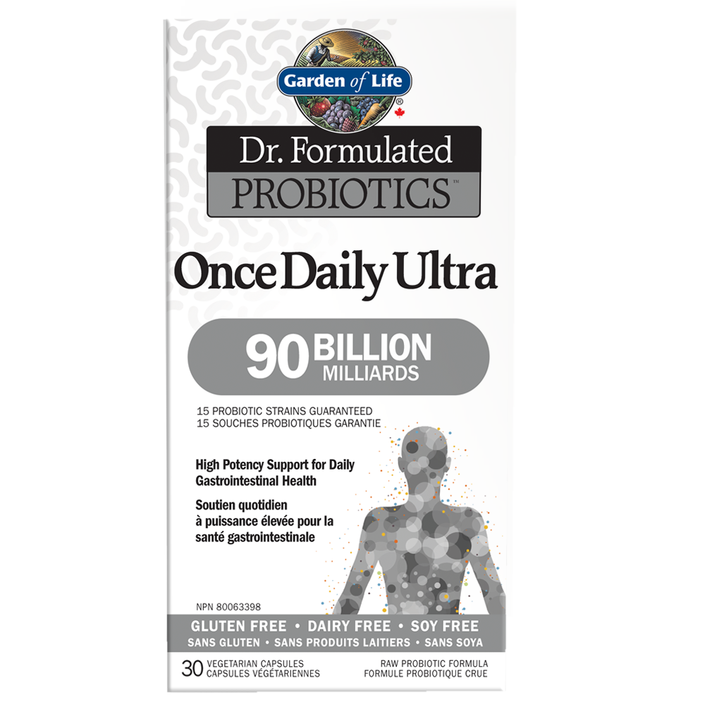 Garden of Life - Dr. Formulated Probiotics 90 billions - Once Daily 30Vcaps