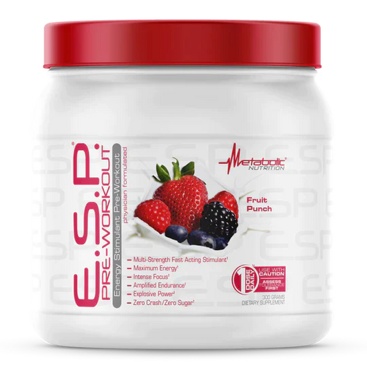 Metabolic Nutrition - E.S.P. Energy Stimulant Pre Workout - 300g