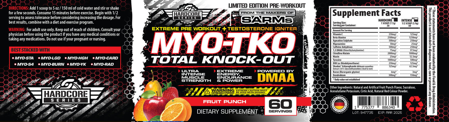 Myo-TKO 60 serving
