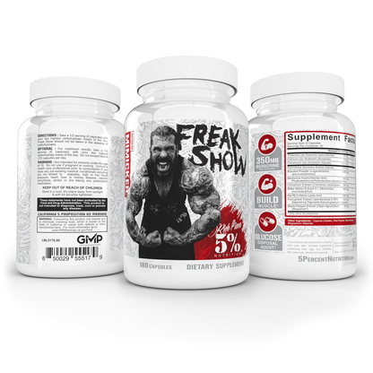 5% Nutrition Freak Show 180 caps