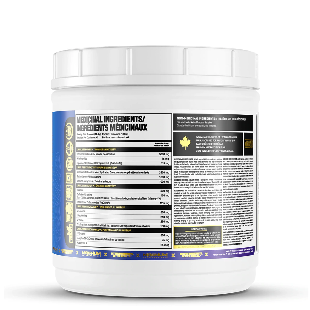 Magnum Limitless 40 serving