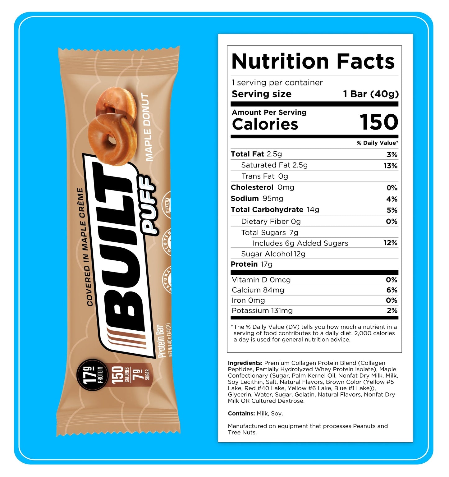 Built Bar Puffs - Limited Edition - 40g