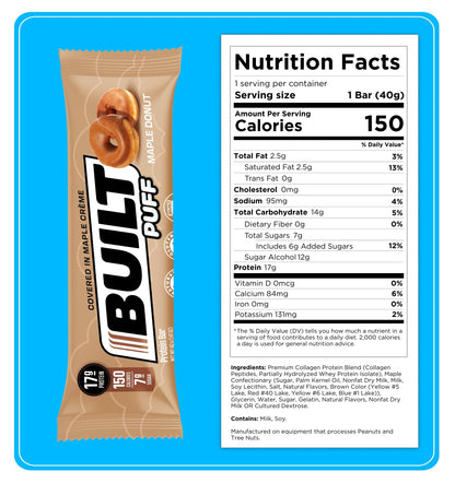 Built Bar Puffs - Limited Edition - 40g
