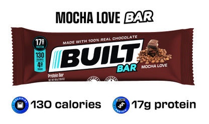 Built Protein Bar - 100% Real Chocolate - Zero Guilt 49g