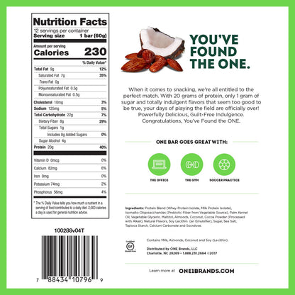 One Bar - High Protein Bar - 60g
