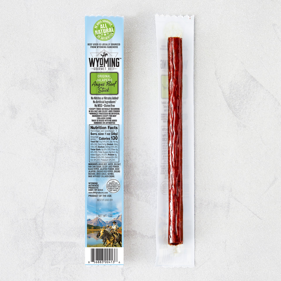Wyoming Gourmet Beef - Premium Beef Stick - 1oz