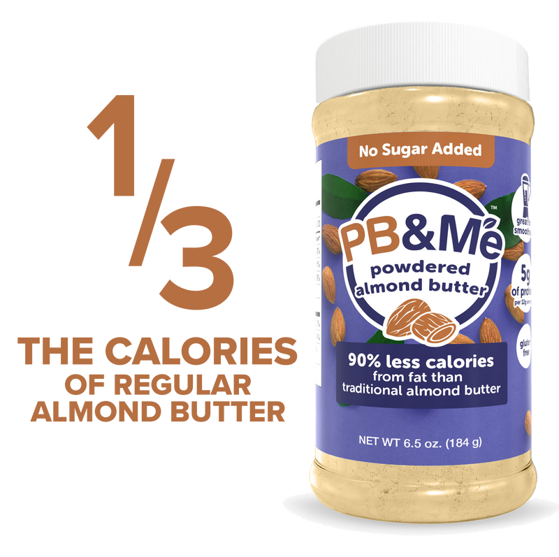 PB&Me - Powdered Almond Butter - No Sugar Added 184g