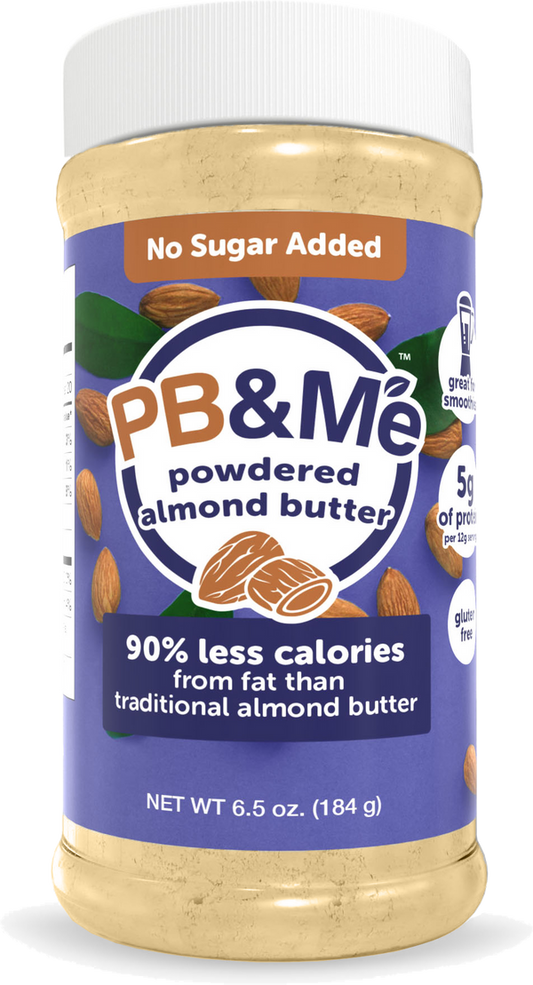 PB&Me - Powdered Almond Butter - No Sugar Added 184g