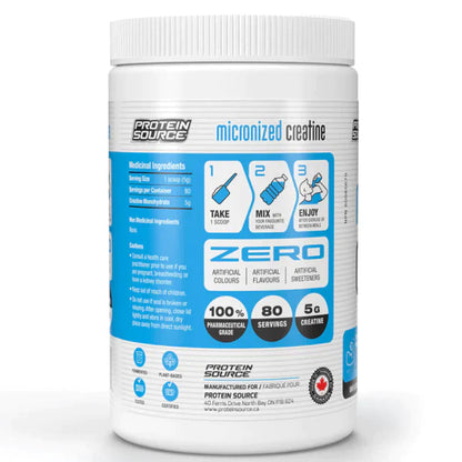 Protein Source Micronized Creatine 400g