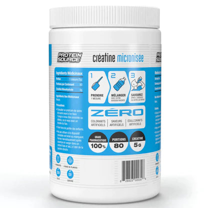 Protein Source Micronized Creatine 400g